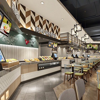 专业美食广场设计