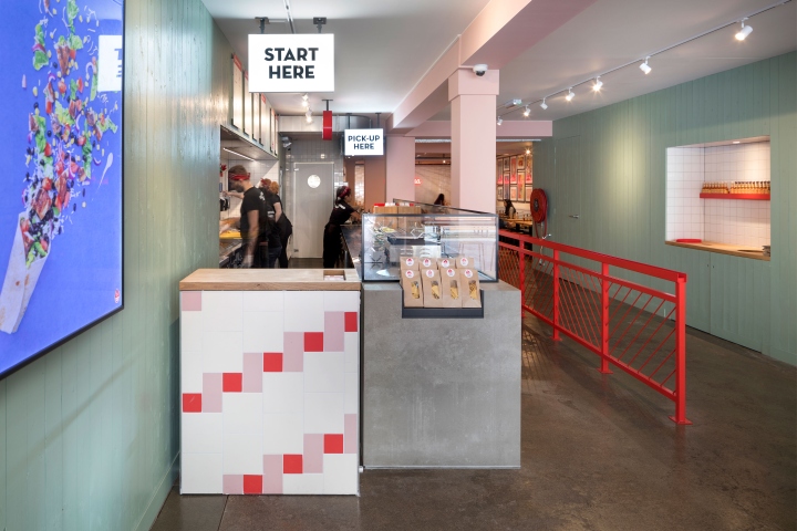 餐饮空间，快餐店设计，Salsa Shop餐厅，荷兰海牙，国外餐厅设计