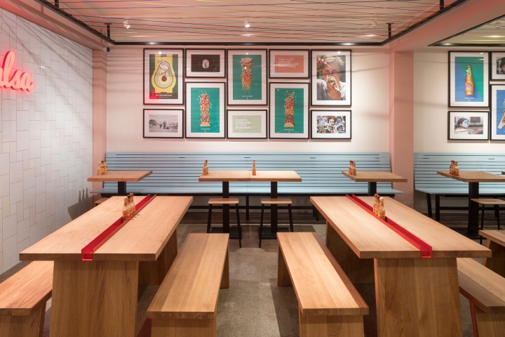 餐饮空间，快餐店设计，Salsa Shop餐厅，荷兰海牙，国外餐厅设计