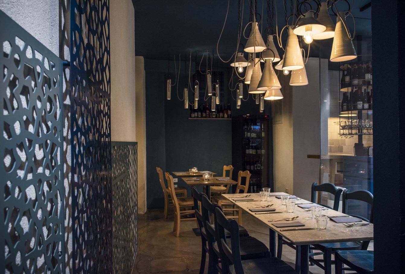 餐饮空间，国外餐厅设计，意大利，海鲜餐厅，Fatima Costa，Aja Mola