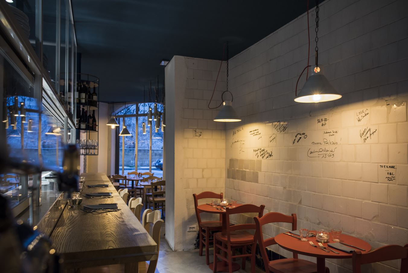 餐饮空间，国外餐厅设计，意大利，海鲜餐厅，Fatima Costa，Aja Mola